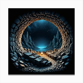 Tunnel Canvas Print