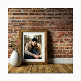 Portrait Of A Woman Canvas Print