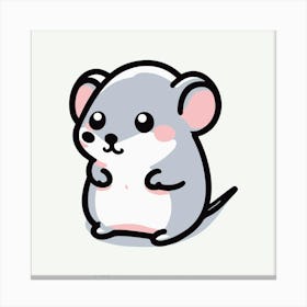 Cute Mouse 14 Canvas Print