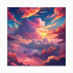 ☁☁The beauty of sky~ Canvas Print