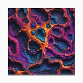 Abstract Abstract Painting Canvas Print