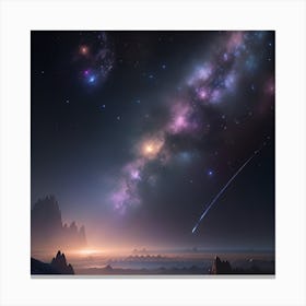 Galaxy Wallpaper Canvas Print