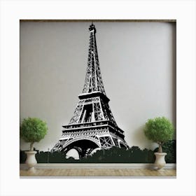 Paris Eiffel Tower 28 Canvas Print