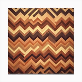 Abstract Chevron Pattern 3 Canvas Print