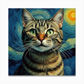 Sweetoo Vangogh Style Canvas Print