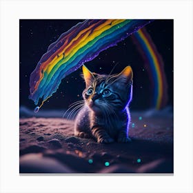 Cat Galaxy (85) Canvas Print