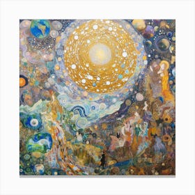 'The Sun And The Moon' Canvas Print