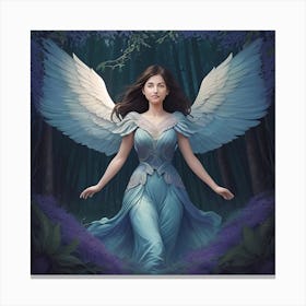Angel Of The Forest Canvas Print