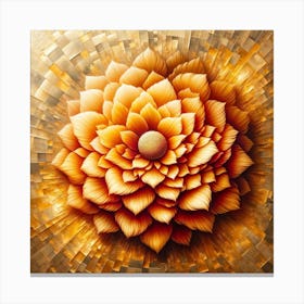 Dahlia 14 Canvas Print