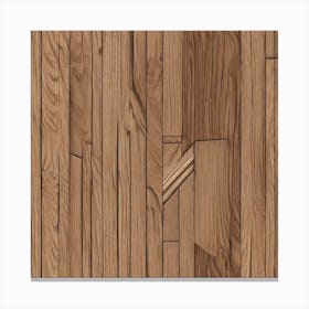 Wooden Floor Canvas Print