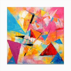 Juangisme Mindless Journey Abstract Art #7 Canvas Print