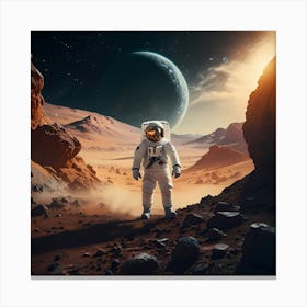 Space Exploration Canvas Print