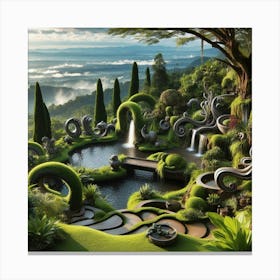 Octopus Garden Canvas Print