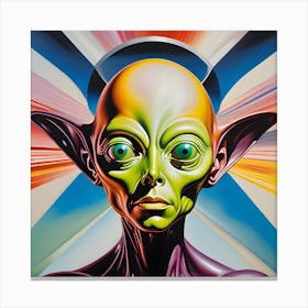Alien 34 Canvas Print