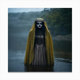 Witch In The Water Canvas Print