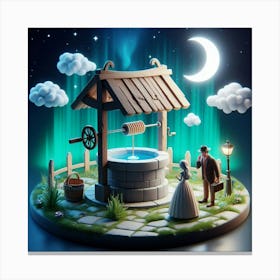 Wishing Well 7 Canvas Print