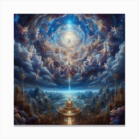 Celestial daybreak Canvas Print