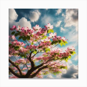 Georgia dogwood tree 3 Canvas Print