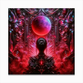 Crimson Canvas Print