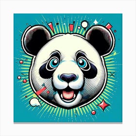 Panda Bear 11 Canvas Print