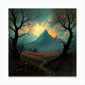 Mountain Road Canvas Print