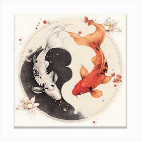 Yin Yang Canvas Print