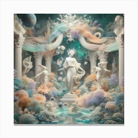 Aphrodite'S Garden Canvas Print