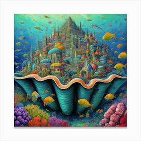 Under The Sea Canvas Print