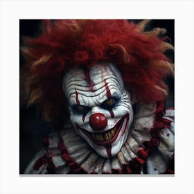 Clown Canvas Print