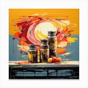 'The Jars' Canvas Print