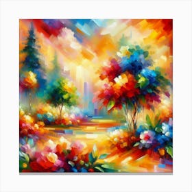 Colorful Landscape Canvas Print