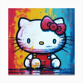 Hello Kitty 4 Canvas Print