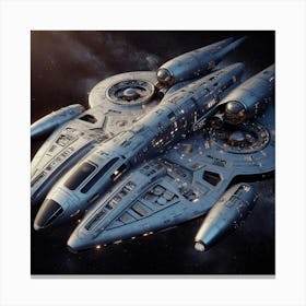 Spaceship 2 Canvas Print