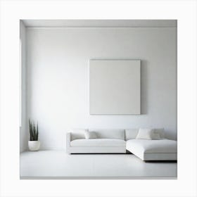 White Room Stock Videos & Royalty-Free Footage Canvas Print