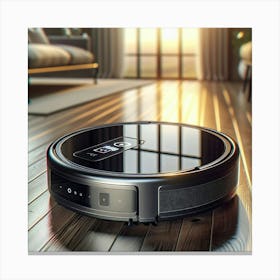 Robot Vacuum Cleaner Canvas Print