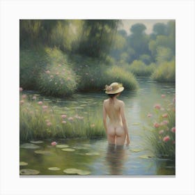 Skinny Dipping #6 Canvas Print