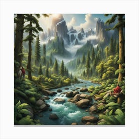 Forest 6 Canvas Print