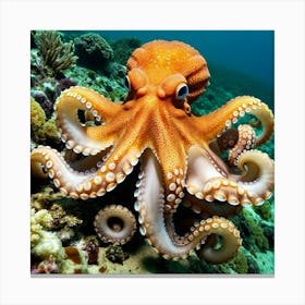 Octopus 21 Canvas Print