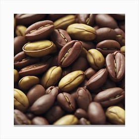 Coffee Beans 419 Canvas Print