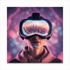 Vr Headset 10 Canvas Print