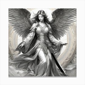 Angel 4 Canvas Print