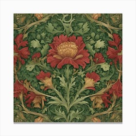 William Morris Inspired 6 Canvas Print