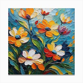 Flowers Painting Canvas Print