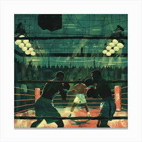 Boxing Ring 6 Canvas Print