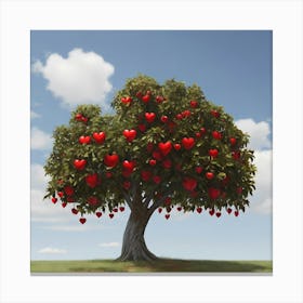 Heart Tree 1 Canvas Print