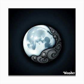 Full Moon 8 Canvas Print