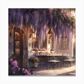 Wisteria Canvas Print