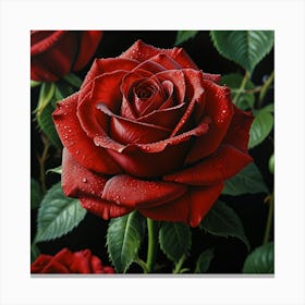 Red Roses Canvas Print