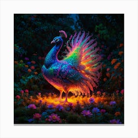 Peacock Canvas Print