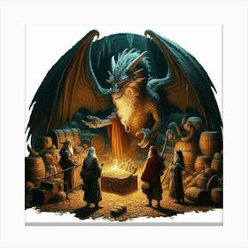 Hobbit 8 Canvas Print